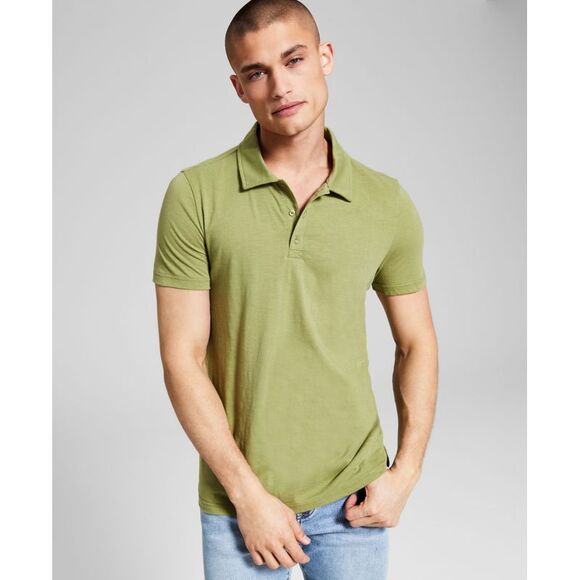 And Now This Other - And Now This Mens Knit Polo Shirt Size L